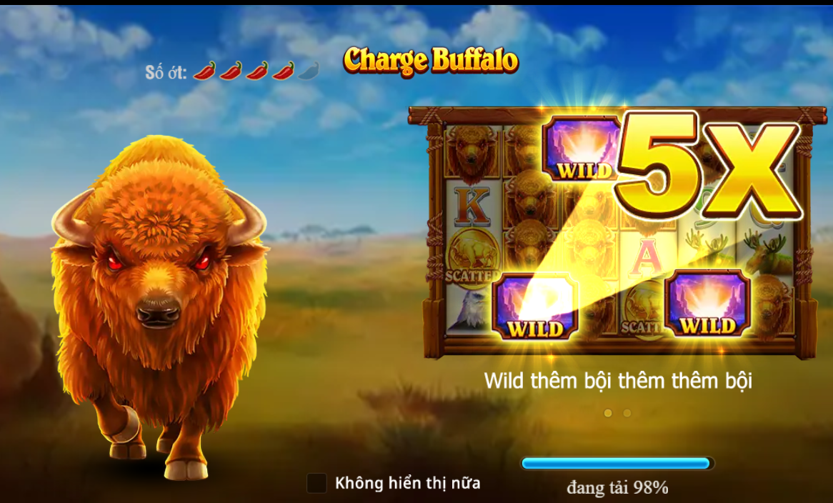 Hướng dẫn chơi nổ hũ Charge Buffalo tại nhà cái xoso66