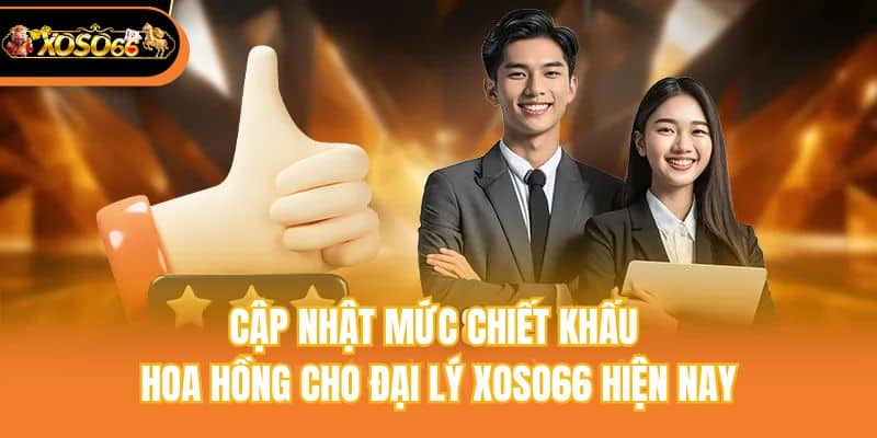 Cập nhật mức chiết khấu hoa hồng cho đại lý Xoso66 hiện nay